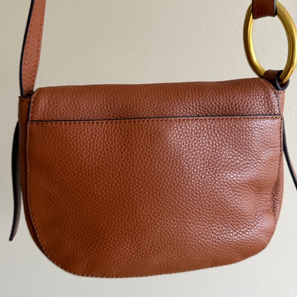 Vince Camuto Brown Leather Crossbody Bag - Picture 7 of 11